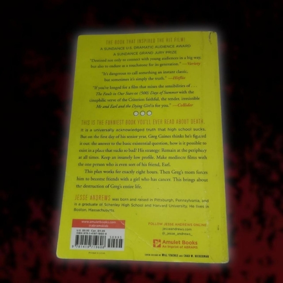 Me and Earl and the Dying Girl by Jesse Andrews - Picture 2 of 4